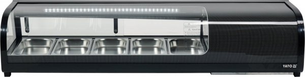 WITRYNA CHŁODNICZA 5x1/3 GN 135x42x26,5 YATO YG-05001 YG-05001