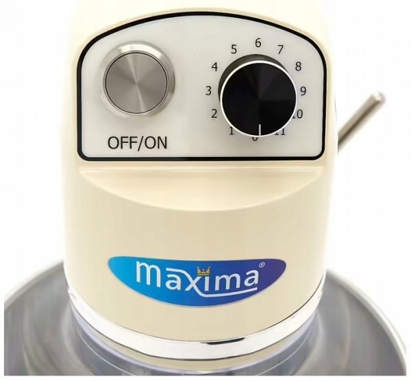 Robot Kuchenny Mikser Planetarny 7L Kość Słoniowa MAXIMA 8720783971121 09360780