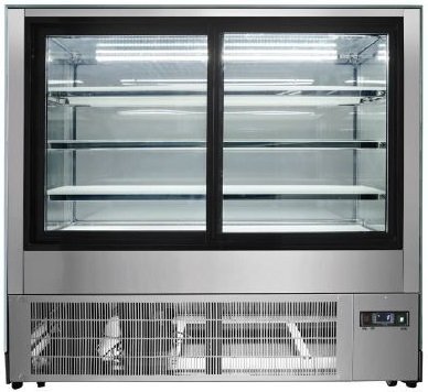 Witryna cukiernicza 390L Szron WDF097Z