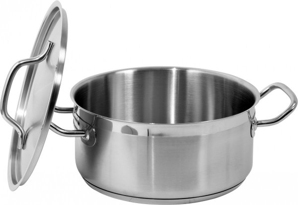 GARNEK NISKI Z POKRYWKĄ SS  24x11CM YATO YG-00041 YG-00041