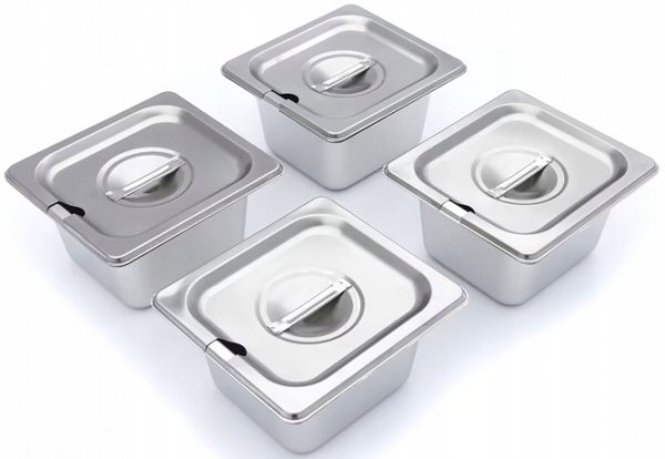 Topielnik do Czekolady - 4 x 1/6 GN 10 cm MAXIMA 09374052 8719632127451