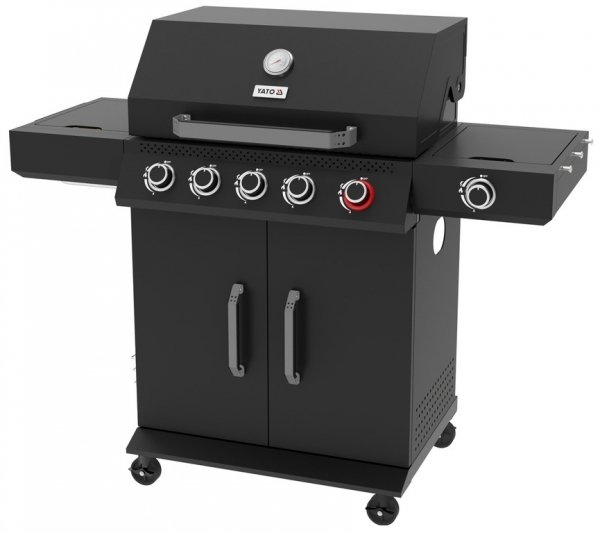 GRILL GAZOWY YAO 5+1 19KW CZARNY Yato YG-20031