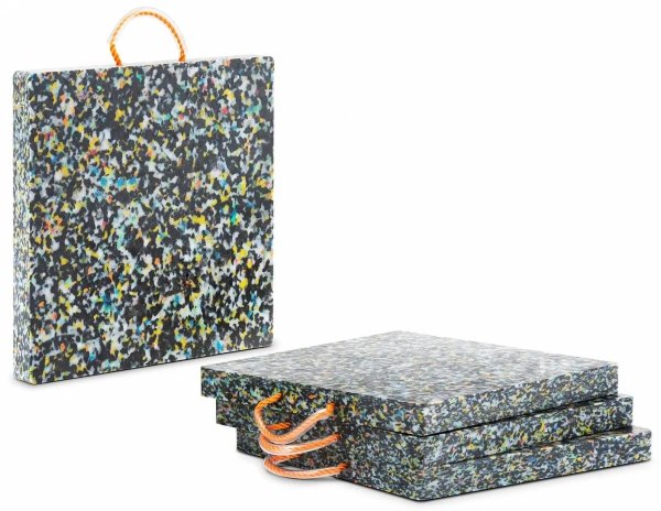 Podkład pod stopę dźwigu 50x50x5cm MSW 10061911 MSW-CP-500-18