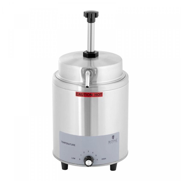 Dyspenser do sosów - z podgrzewaniem - 4,5 l ROYAL CATERING 10012701 RCSW-08