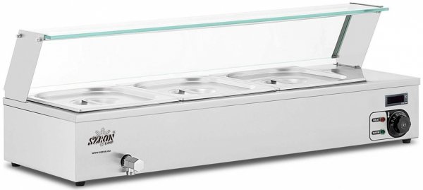 Bemar elektryczny nastolny 3x GN 1/2 Szron BMC03 5905440407295