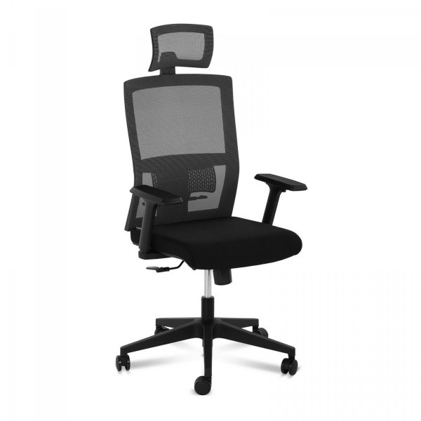 Fotel biurowy - siatkowy - podparcie lędźwi - zagłówek - 150 kg FROMM&amp;STARCK 10260155 STAR_SEAT_25