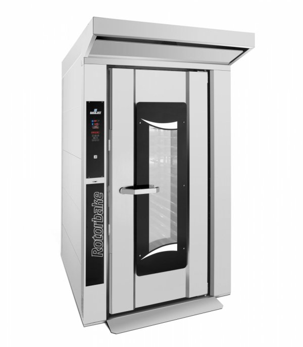 Elektryczny piec obrotowy piekarniczy | rotacyjny | 15 blach | 24 kW | 400V | 1150x1390x2320 | Rotorbake E4 15T Classic
