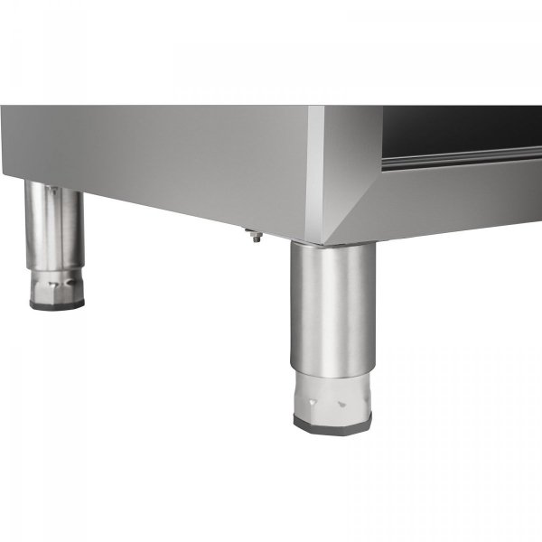 Stół roboczy z szafką - 200 x 60 cm - rant ROYAL CATERING 10010503 RCAT-200/60-C