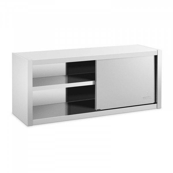 Szafka ścienna - stal nierdzewna - 140 x 45 x 60 cm ROYAL CATERING 10011661 RCSSWC-140X45-S