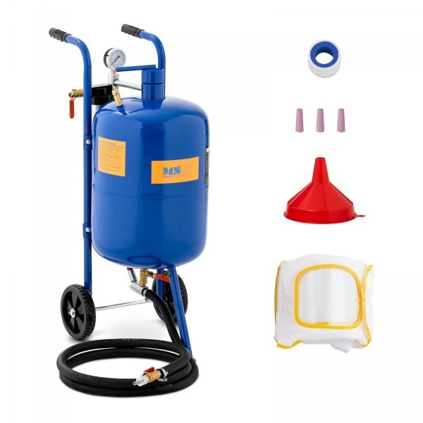 Piaskarka syfonowa - mobilna - 40 l MSW 10061154 MSW-MS40A