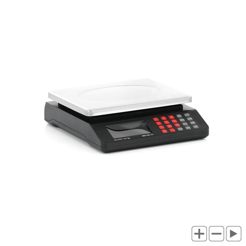 Waga kontrolna - 30 kg / 1 g - podwójny wyświetlacz LCD STEINBERG 10030905 SBS-PW-30L