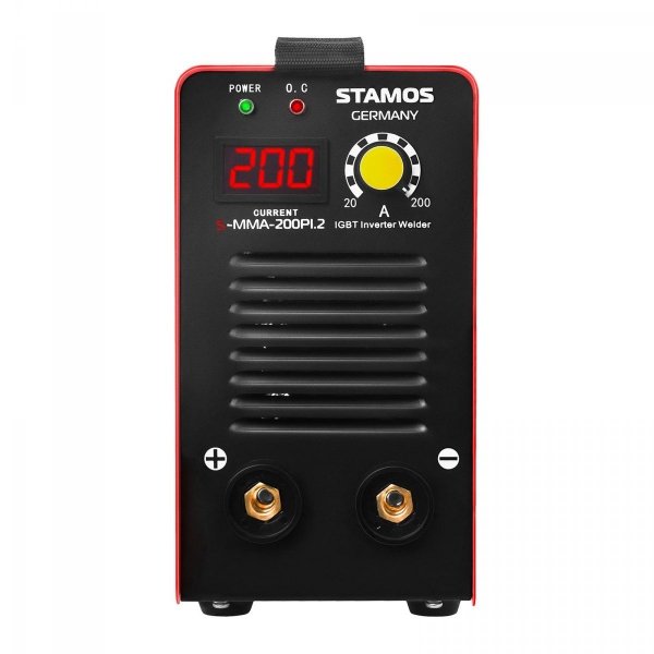 Spawarka MMA - 200 A - 230 V - IGBT STAMOS 10020227 S-MMA-200PI.2