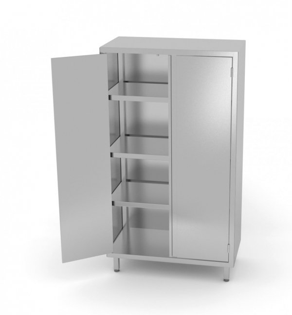 Szafa magazynowa z drzwiami na zawiasach 1000 x 500 x 2000 mm POLGAST 304105-2 304105-2