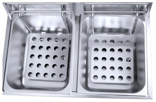 Frytownica Gastronomiczna Podwójna 2x 6L 5kW 230V Frytkownica 12L HKN-FR66L