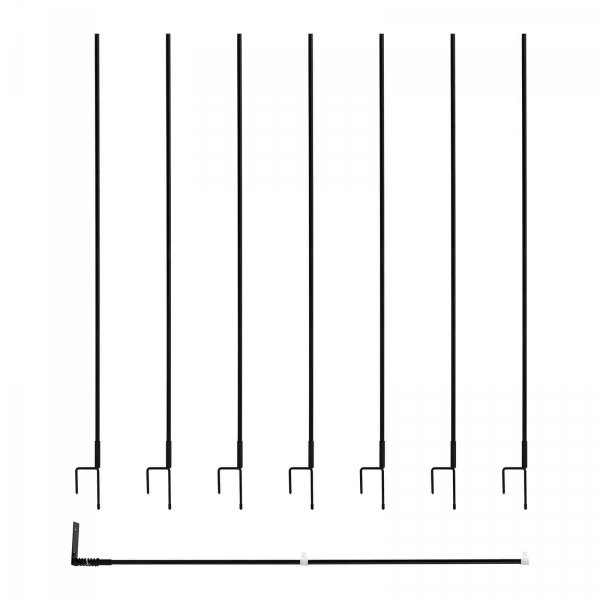 Ogrodzenie dla kur - wysokość 125 cm - długość 15 m - elektryzujące WIESENFIELD 10280303 WIE-CNE-150