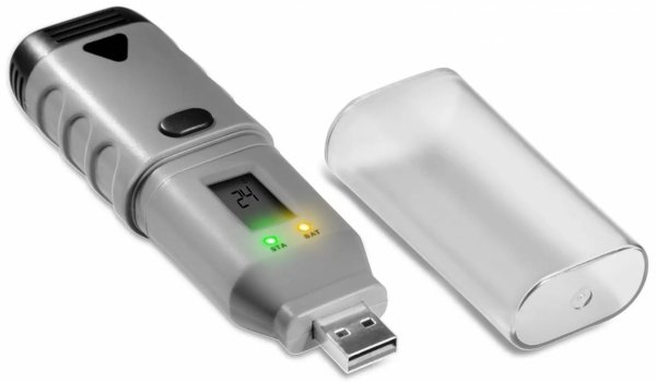 REJESTRATOR TEMPERATURY I WILGOTNOŚCI USB LCD STEINBERG 10030459 SBS-DL-123D
