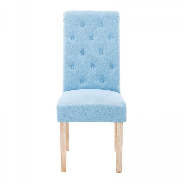 Krzesło tapicerowane - niebieskie - 2 szt. Fromm &amp; Starck 10260168 STAR_CON_60