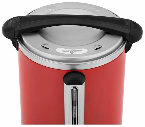 Warnik do wody - 13.5 l - 2500 W - ociekacz - czerwony ROYAL CATERING 10012463 RC-WBDW14CR