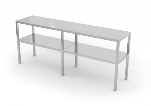 Nadstawka na stół dwupoziomowa 1700 x 400 x 700 mm POLGAST 502174-6 502174-6