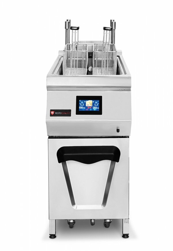 Frytownica automatyczna elektryczna | filtr oleju |  ekran dotykowy | 30 kW | 25l | RQ.PLS.ODFE.010
