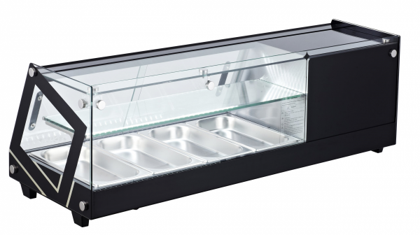 WITRYNA NADSTAWKA CHŁODNICZA 64L 5XGN1/3 INVEST HORECA RTS-64B SUSHI