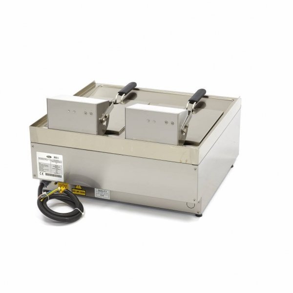 Frytownica elektryczna Maxima 600 2x10L 60 X 60 CM MAXIM 09391650 09391650