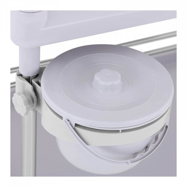 Wózek laboratoryjny - 2 półki 65 x 46 x 14 cm - 1 szuflada - 20 kg STEINBERG 10030838  SBS-LF-112