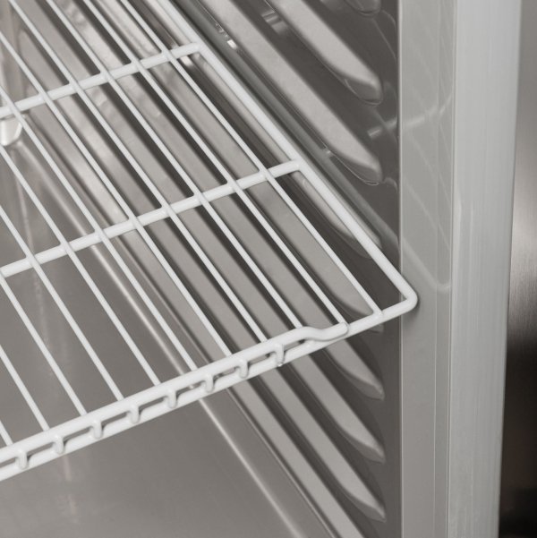 Szafa mroźnicza RQSALM 700 R  | GN 2/1 | stal nierdzewna | drzwi prawe | 700 l | Premium | 693x875x2119 mm