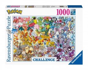 Pokemon - Puzzle 1000 el. Challenge Ravensburger
