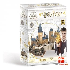 Harry Potter - Puzzle 3D zamek Hogwart 197 el.