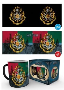 Harry Potter - kubek termoaktywny herb Hogwart