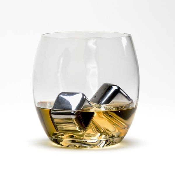 Metalowe kostki do chłodzenia drinków Whisky