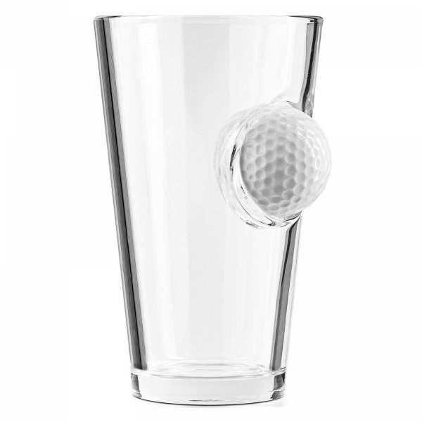 Szklanka piłka golfowa - uwięziona w szkle