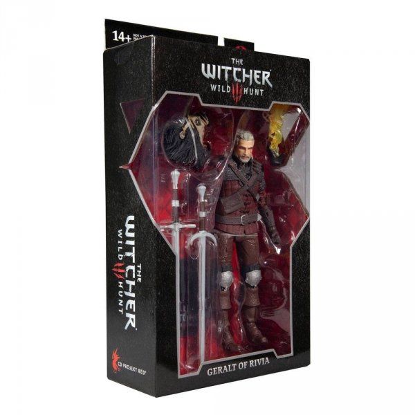 Wiedźmin - Figurka Geralt 18 cm Action Figure Wolf Armor