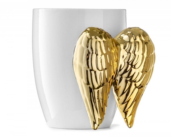 Anielski kubek 3D złoty (skrzydła)