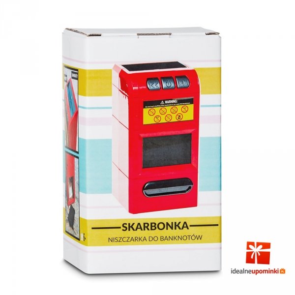 Skarbonka - Niszczarka do banknotów