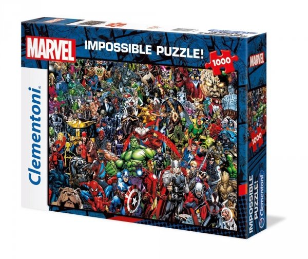 Marvel - Puzzle 1000 el. Avengers Impossible Clementoni