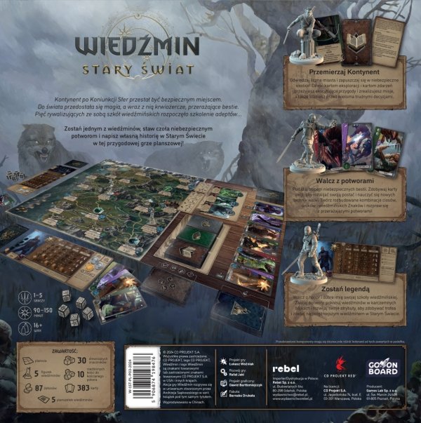 Wiedźmin: Stary Świat - Gra planszowa