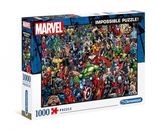 Marvel - Puzzle 1000 el. Avengers Impossible Clementoni