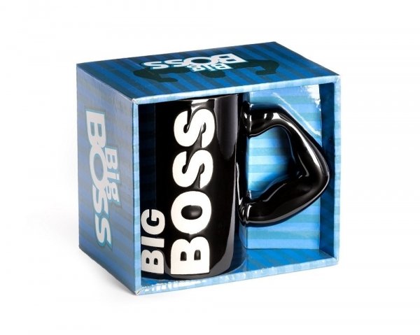Kubek szefa czarny Big Boss