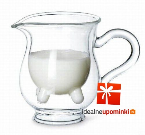 Dzbanek na mleko prosto od krowy mlecznik
