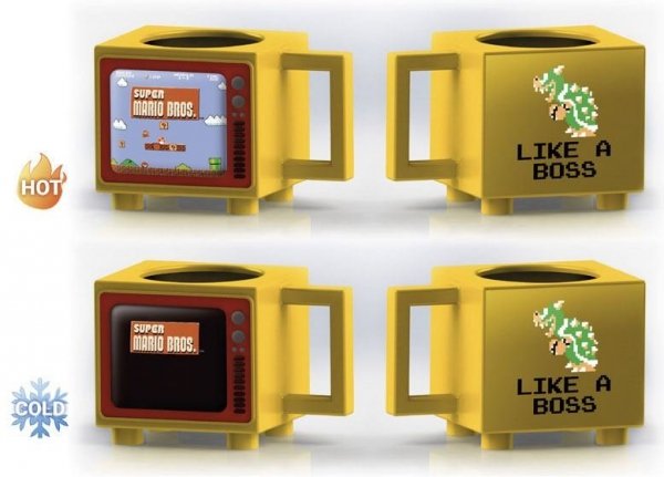 Super Mario Bros - Kubek termoaktywny Nintendo 500 ml