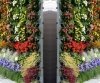 innowacyjny system ścian z kwiatami