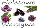 Na fioletowo - czyli oryginalny ogródek owocowo-warzywny.