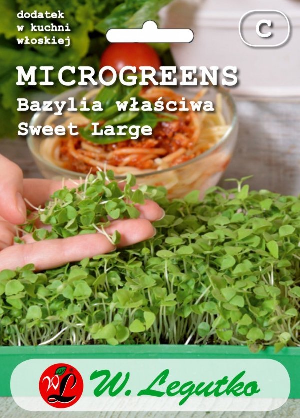 Nasiona Microgreens Bazylia