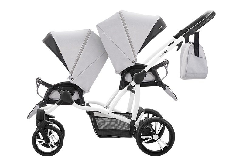 BEBETTO SPORT - ROK PO ROKU - wózek spacerowy  2 spacerówki + 1 gondola + 1 fotelik +EXTRA DODATKI zestaw xxxl
