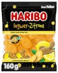 Haribo Ingwer Zitrone żelki Imbir Cytryna Kwaśne 160g z Niemiec