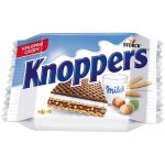 19 - Knoppers Ciasteczka Batoniki 1 sztuka 25g Niemcy