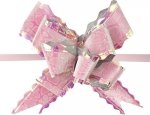Kokarda Wstążka Prezentowa Fioletowa Pakowania Prezentów Ozdabiania 10x12x5