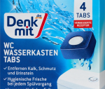 Denkmit Kostki do WC Odkamieniającę Do Zbiornika 4 szt z Niemiec